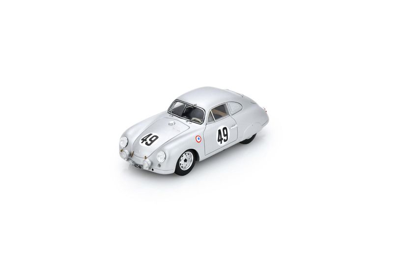 1:43 Spark - Porsche 356 No.49 Le Mans 24H 1953 A. Veuillet - P-M. Müller