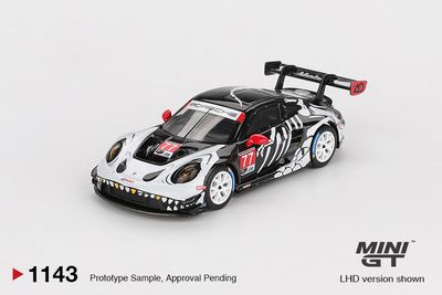 1:64 Mini GT - 2025 Porsche 911 (992) GT3 R #77 GTD PRO AO Racing Petit Le Mans