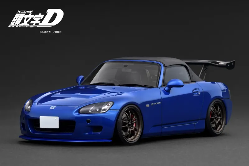1:18 Ignition - Honda S2000 (AP1) Initial D, blue metallic