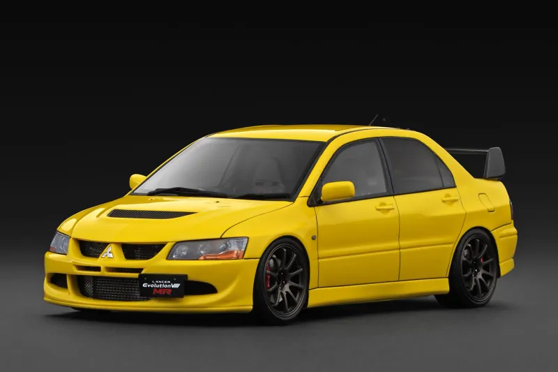 1:18 Ignition - Mitsubishi Lancer Evolution VIII MR (CT9A), yellow