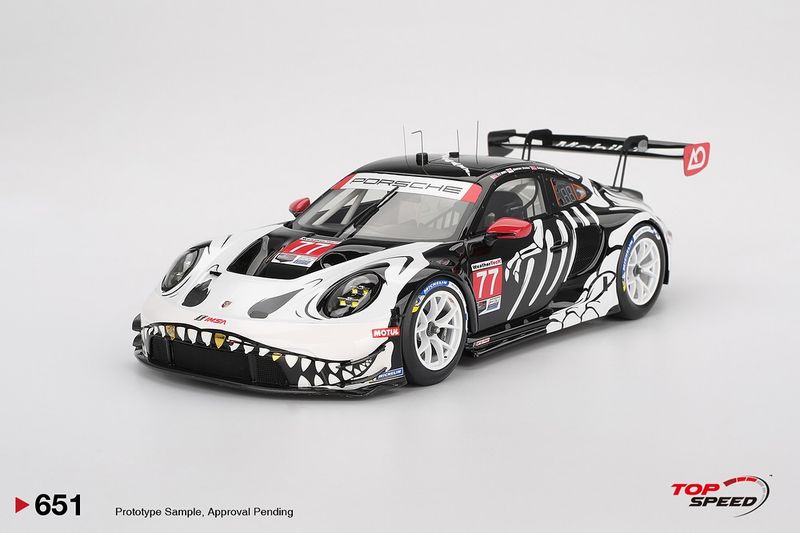 1:18 TSM - 2025 Porsche 911 (992) GT3 R #77 GTD PRO AO Racing Petit Le Mans 1:18 TSM - 2025 Porsche 911 (992) GT3 R #77 GTD PRO AO Racing Petit Le Mans