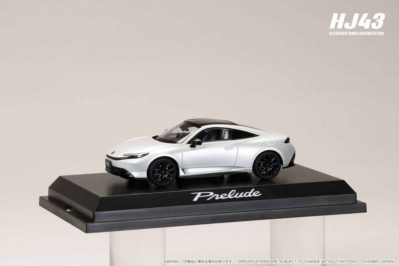 1:43 Hobby Japan - 2025 Honda Prelude, white with black roof