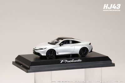 1:43 Hobby Japan - 2025 Honda Prelude, white with black roof 1:43 Hobby Japan - 2025 Honda Prelude, white with black roof