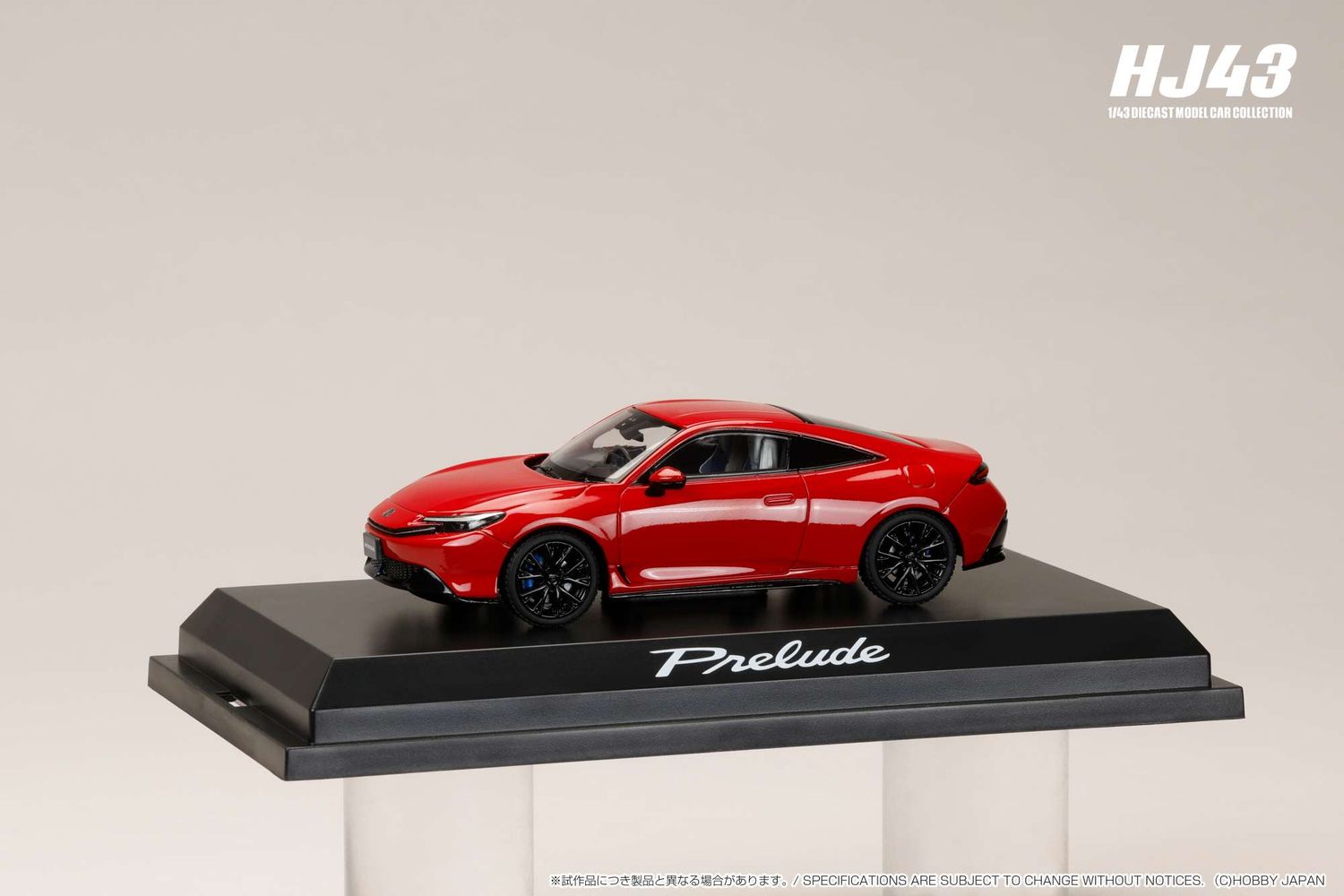 1:43 Hobby Japan - 2025 Honda Prelude, red