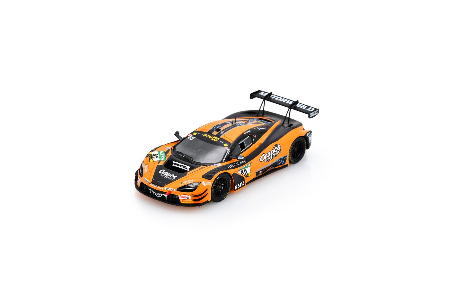 1:43 Spark - McLaren 720S GT3 Evo No.85 Dörr Motorsport DTM 2024 Clemens Schmid