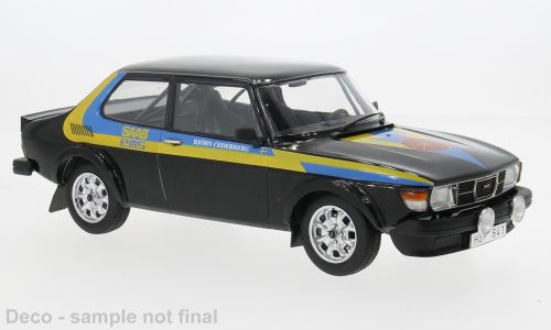 1:18 MCG - 1977 Saab 99 Turbo Schwarz