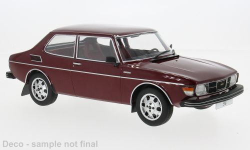 1:18 MCG - 1977 Saab 99 EMS dunkelrot