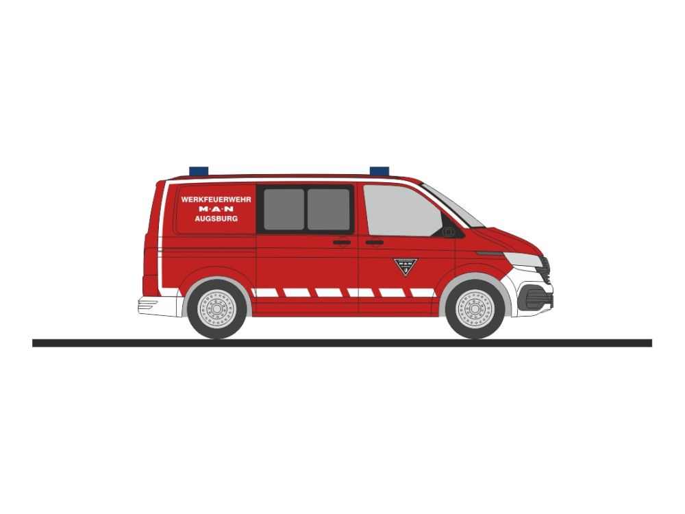 1:87 Rietze - VW T6.1, Werkfeuerwehr MAN Augsburg