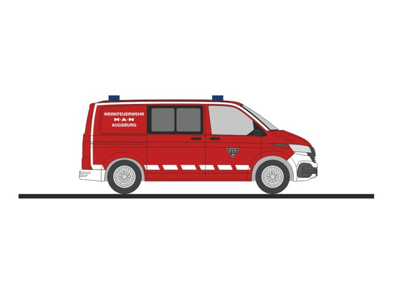1:87 Rietze - VW T6.1, Werkfeuerwehr MAN Augsburg