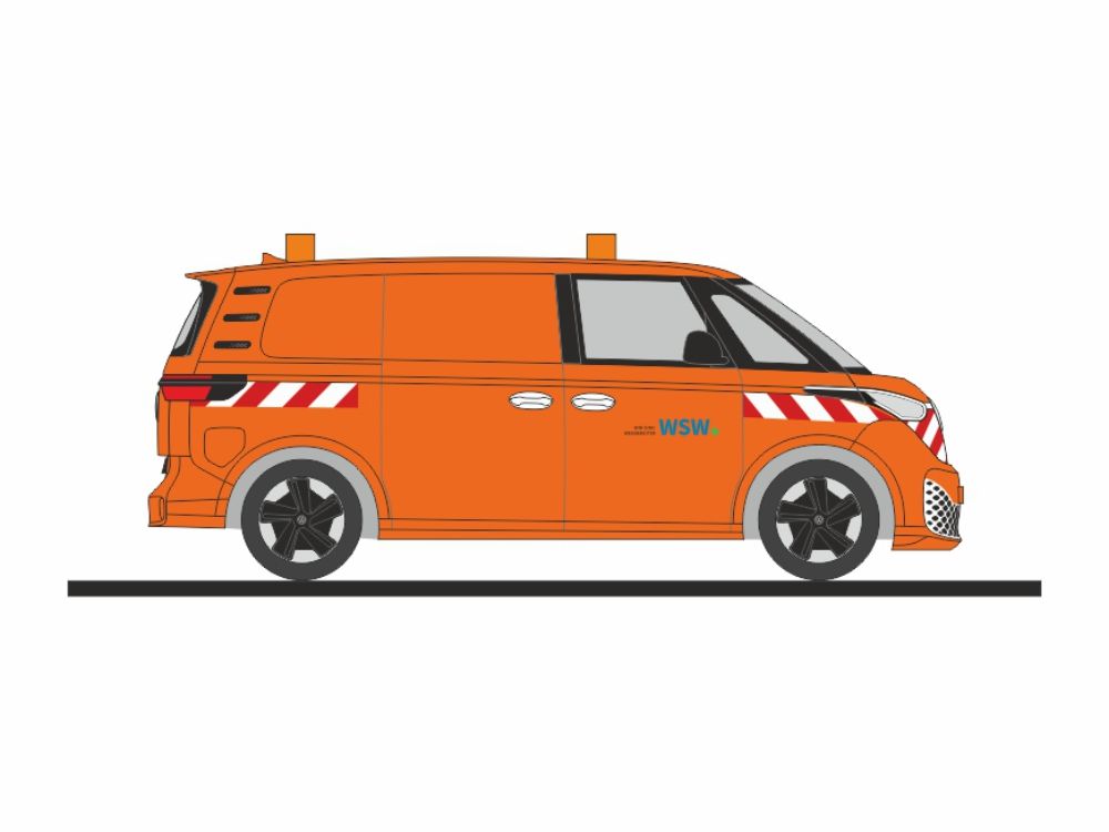 1:87 Rietze - VW ID.Buzz Cargo, WSW Wuppertal