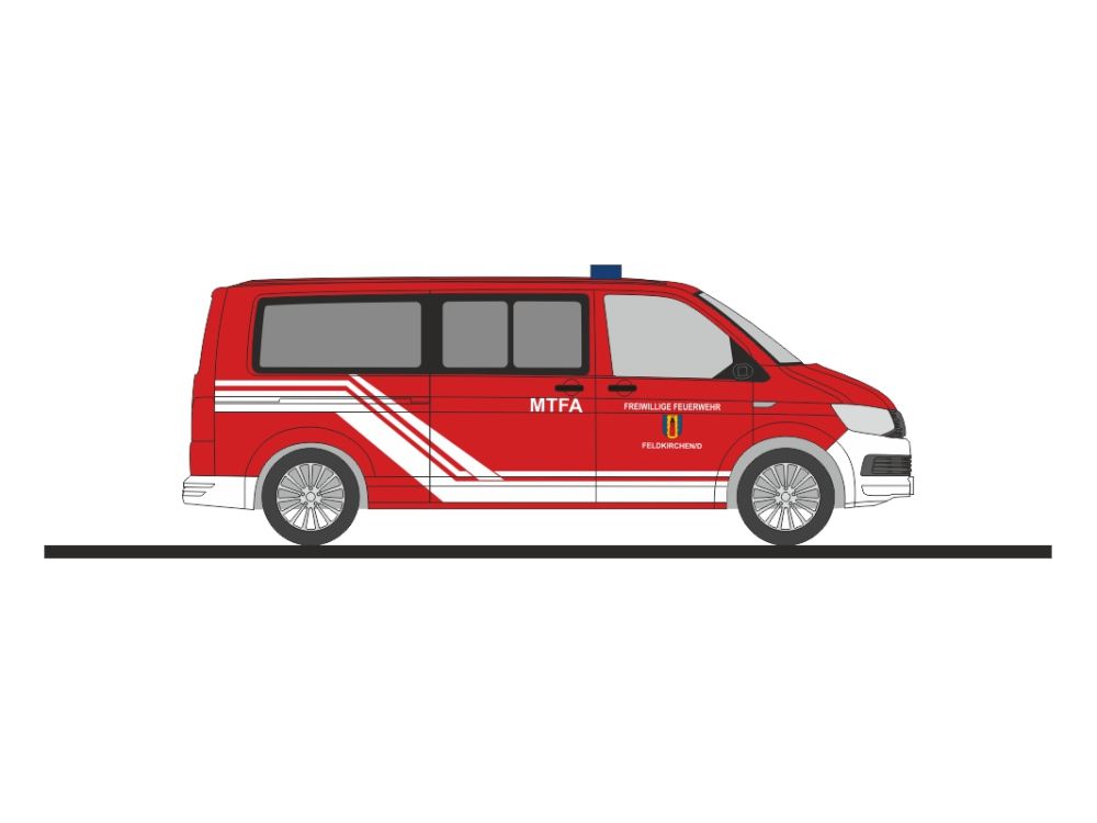 1:87 Rietze - VW T6, FW Feldkirchen