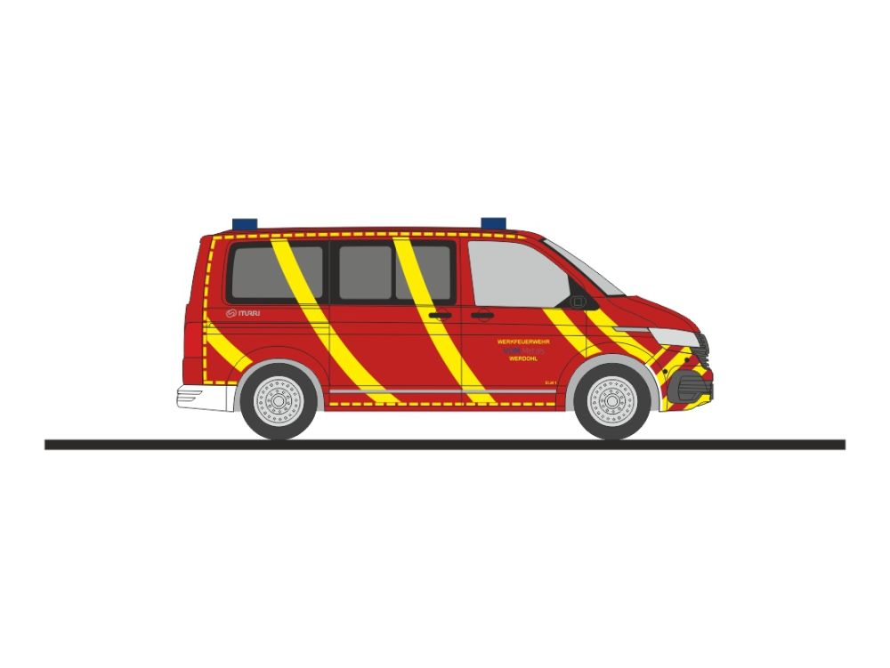 1:87 Rietze - VW T6.1, Werkfeuerwehr VDM Metals, Werdohl