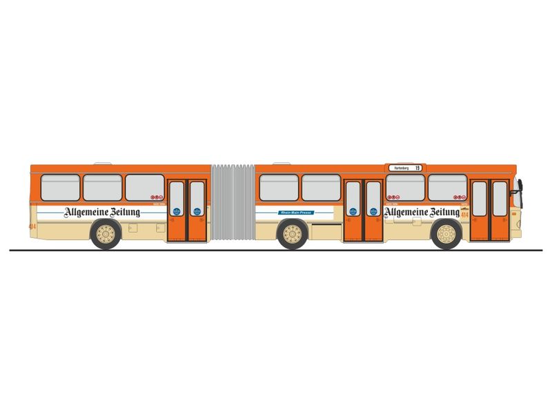 1:87 Rietze - MAN SG 192, Allgemeine Zeitung Mainz