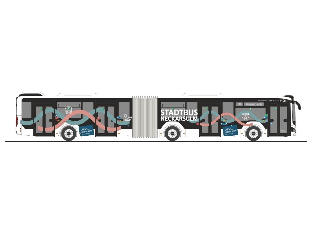 1:87 Rietze - MAN Lions City 18, 2018, Stadtbus Neckarsulm