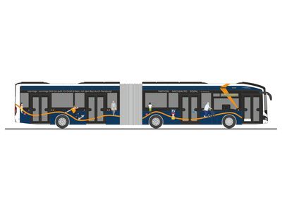 1:87 Rietze - MAN Lions City 18 E, Aktiv Bus Flensburg