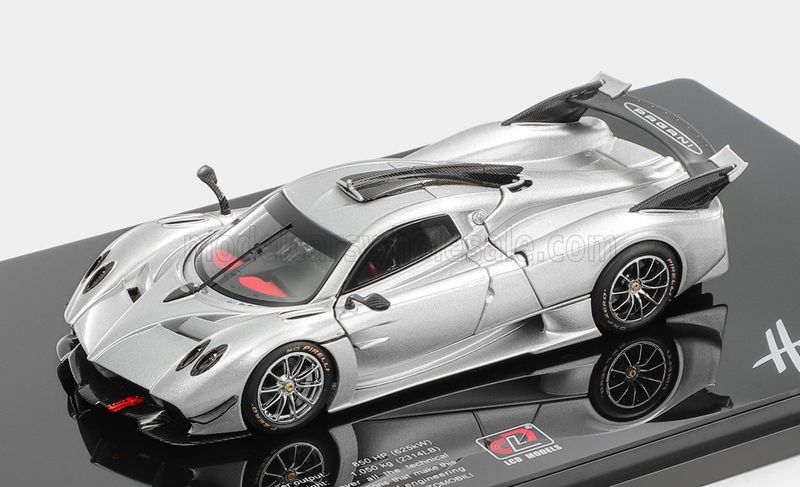 1:43 LCD Models - 2021 Pagani Huayra R Silver