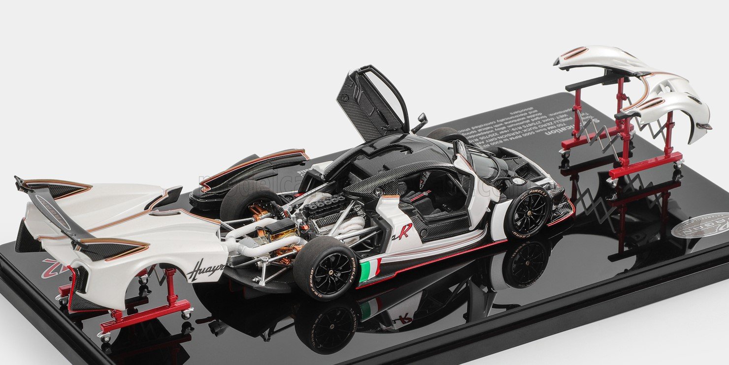1:43 LCD Models - 2021 Pagani Huayra R White