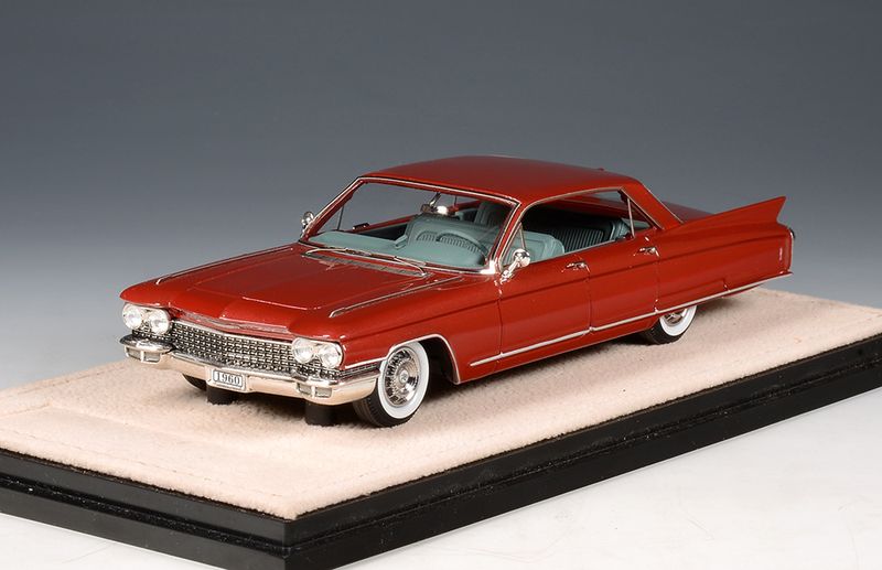 1:43 Stamp Models - 1960 Cadillac Eldorado Brougham Pininfarina Red