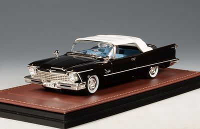 1:43 GLM - 1957 Imperial Crown Cabriolet Closed Black
