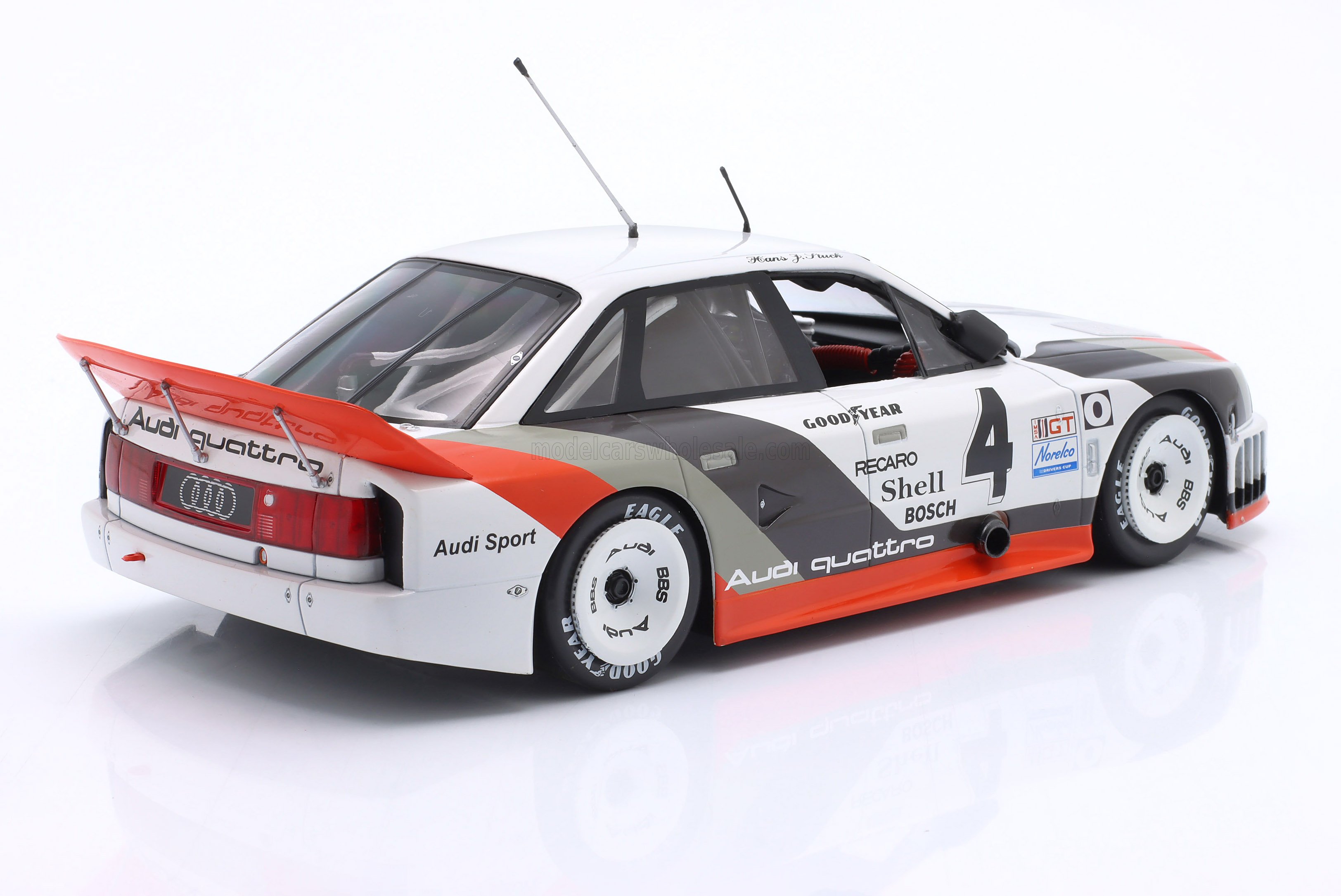 1:18 Werk83 - Audi 90 Quattro Team Audi Sport #4 Imsa Sears Point 1989 H.J. Stuck