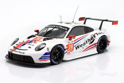1:18 Ixo - Porsche 911 991-2 4.2L RSR-19 Team Weathertech Racing #79 24h Le Mans 2021 E. Bamber - C. Macneil - L. Vantoor