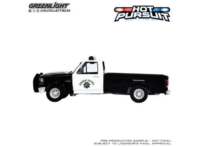1:64 Greenlight - 1996 Ford F-250 California Highway Patrol *Hot Pursuit Series 48* 1:64 Greenlight - 1996 Ford F-250 California Highway Patrol *Hot Pursuit Series 48*