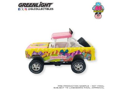 1:64 Greenlight - 1972 Bronco BAJA, Adam Bomb 40th Anniversary *Garbage Pail Kids Series 9* 1:64 Greenlight - 1972 Bronco BAJA, Adam Bomb 40th Anniversary *Garbage Pail Kids Series 9*