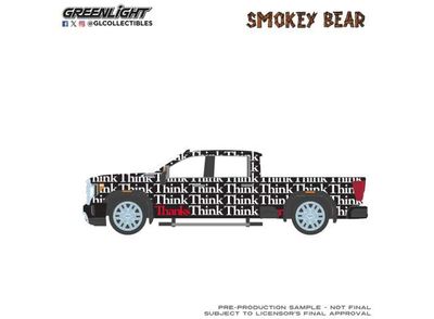 1:64 Greenlight - 2023 GMC Sierra 2500 HD SLE, Think, Think, Thanks *Smokey Bear Series 5* 1:64 Greenlight - 2023 GMC Sierra 2500 HD SLE, Think, Think, Thanks *Smokey Bear Series 5*