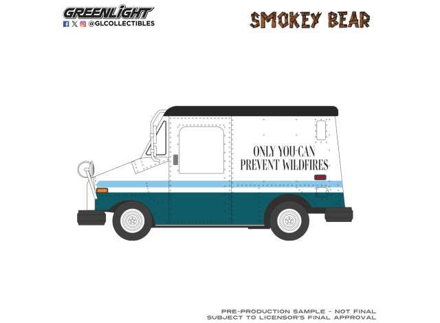 1:64 Greenlight - Long-Life Postal Delivery Vehicle (LLV) , Smokey’s Friends Don’t Play With Matches *Smokey Bear Series 5* 1:64 Greenlight - Long-Life Postal Delivery Vehicle (LLV) , Smokey’s Friends Don’t Play With Matches *Smokey Bear Series 5*