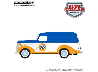 1:64 Greenlight - 1939 Chevrolet Panel Truck Union 76 *Blue Collar Collection Series 15*