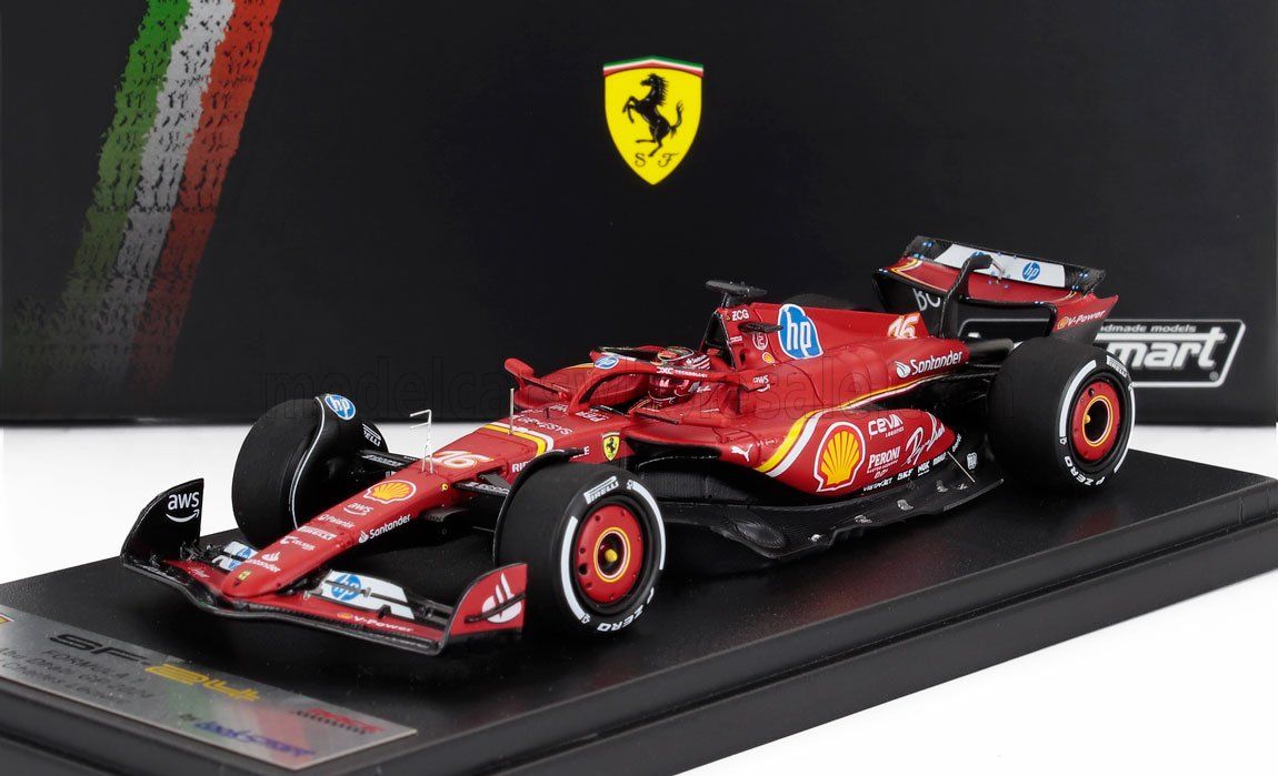 1:43 Looksmart - Ferrari SF-24 Abu Dhabi GP 2024 – Charles Leclerc 3rd Place
