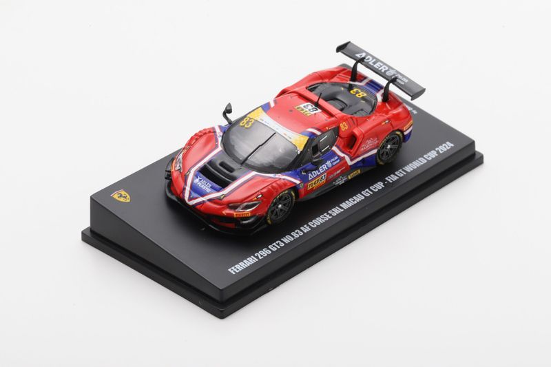 1:64 Looksmart - Ferrari 296 GT3 No.83 AF CORSE SRL Macau GT Cup – FIA GT World Cup 2024 Antonio Fuoco 1:64 Looksmart - Ferrari 296 GT3 No.83 AF CORSE SRL Macau GT Cup – FIA GT World Cup 2024 Antonio Fuoco