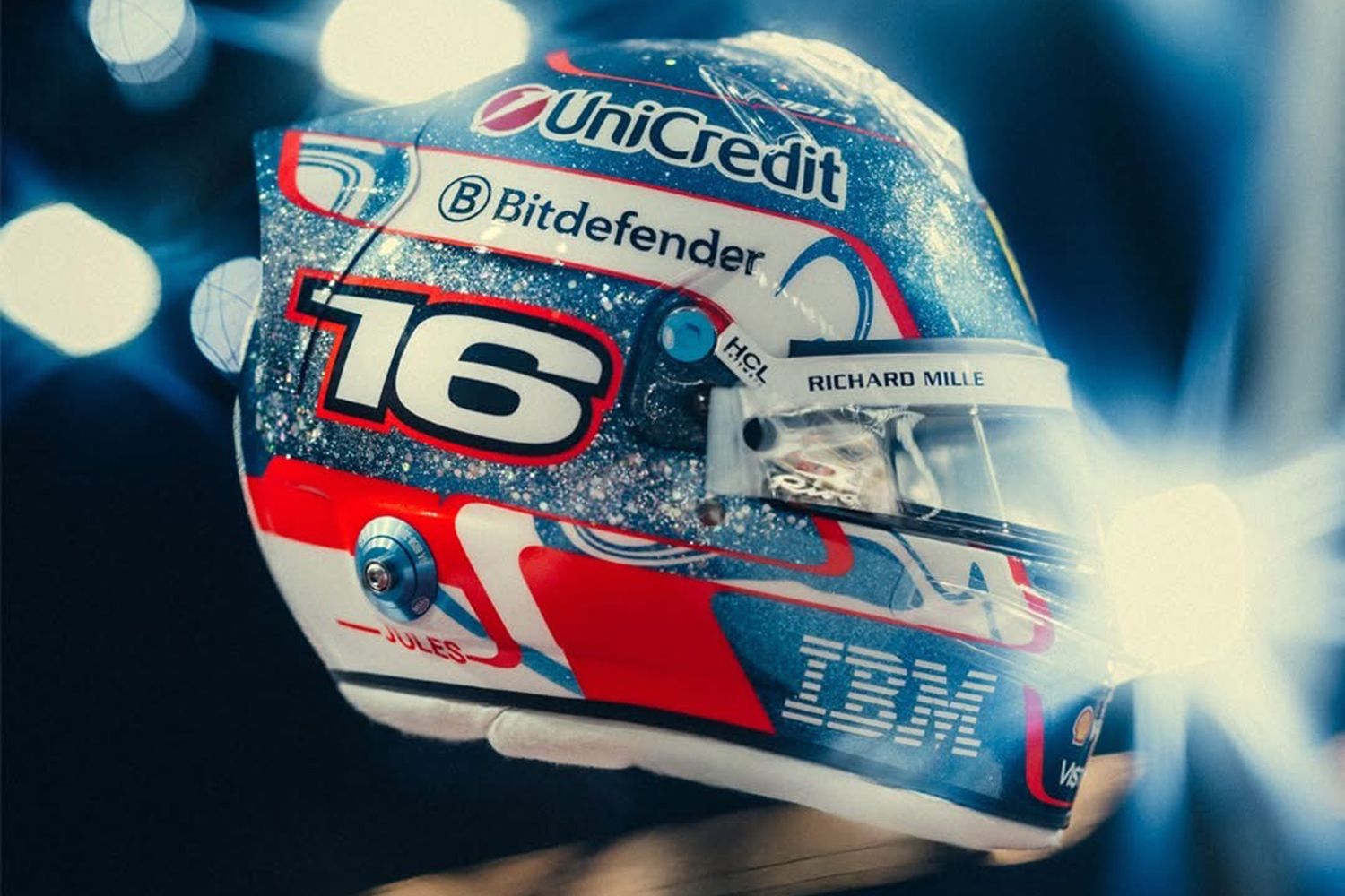 1:5 Looksmart Helmets - Charles Leclerc – Scuderia Ferrari HP Singapore GP 2025