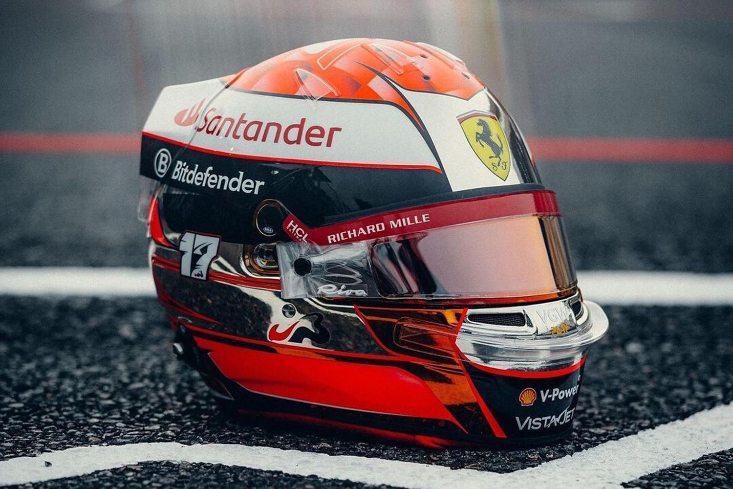 1:5 Looksmart Helmets - Charles Leclerc – Scuderia Ferrari HP Japan GP 2024