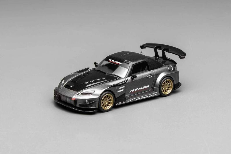 1:64 Motorhelix - 2001 Honda S2000 Spider Hardtop J's Racing Black