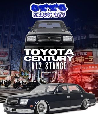 1:18 Otto Mobile - 2008 Toyota Century V12 Black 1:18 Otto Mobile - 2008 Toyota Century V12 Black