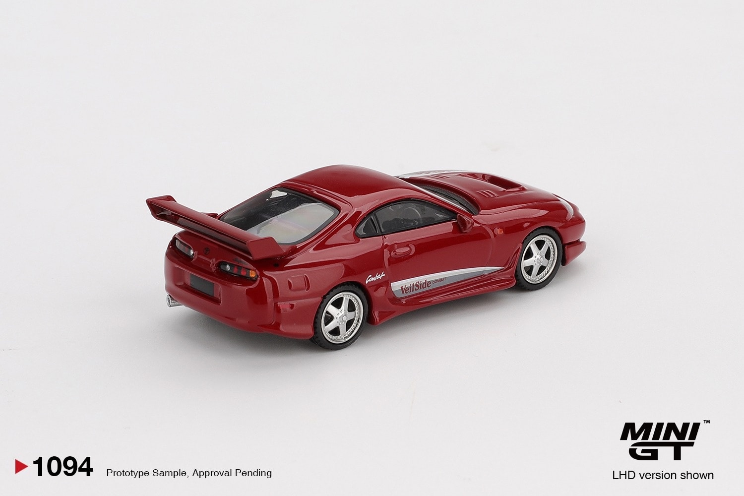 1:64 Mini GT - 1994 Toyota Supra MK4 (A80) Veilside Combat V-I, red *Blister packaging*