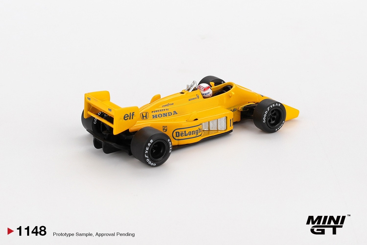 1:64 Mini GT - 1987 Lotus 99T #11 Satoru Nakajima Monaco Grand Prix