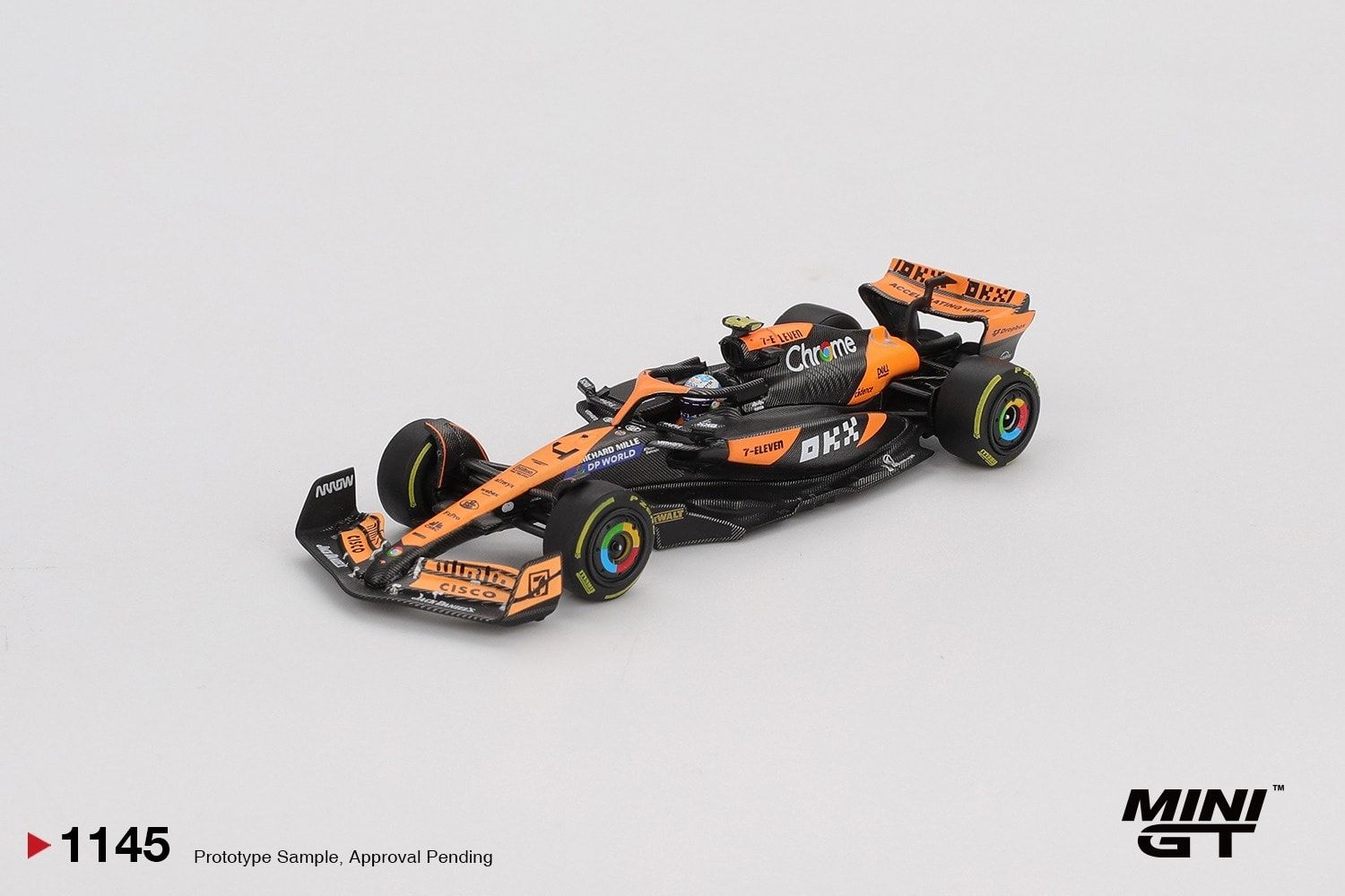1:64 Mini GT - 2024 McLaren MCL38 #4 Lando Norris Winner Hungarian F1 GP