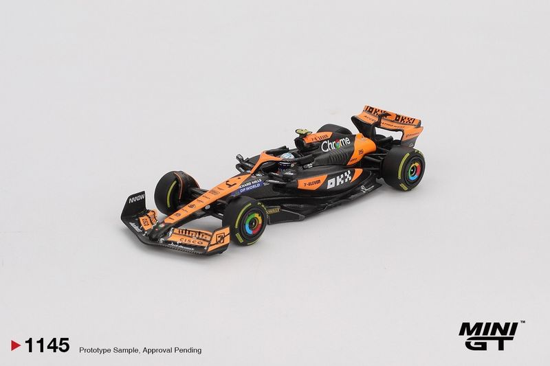 1:64 Mini GT - 2024 McLaren MCL38 #4 Lando Norris Winner Hungarian F1 GP 1:64 Mini GT - 2024 McLaren MCL38 #4 Lando Norris Winner Hungarian F1 GP