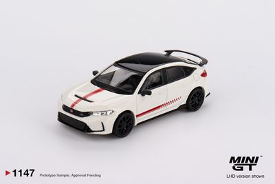1:64 Mini GT - 2025 Honda Civic (FL-5) TYPE R Ultimate Edition, white