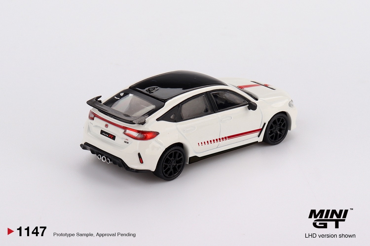 1:64 Mini GT - 2025 Honda Civic (FL-5) TYPE R Ultimate Edition, white