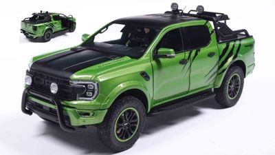 1:18 Solido - 2024 Ford Ranger Raptor Green Metallic