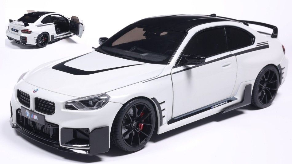 1:18 Solido - 2025 BMW M2 Performance Parts Alpine Weiß