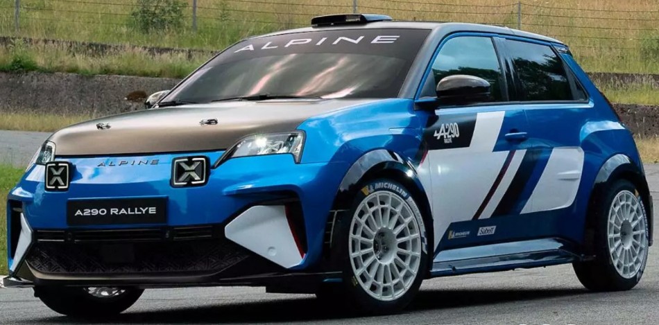 1:18 Solido - 2025 Alpine A290 Rally Launch Livery