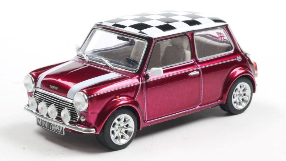 1:43 Solido - 1997 Mini Cooper Sport Purple Metallic