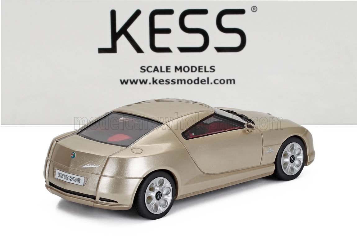 1:43 Kess Model - 1999 Alfa Romeo Bertone Bella Concept Gold Metallic