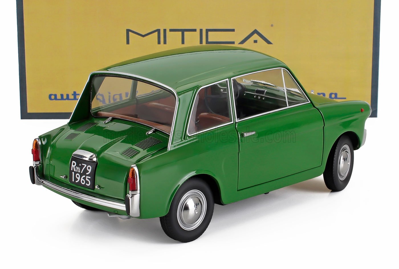 1:18 Mitica Diecast - 1962 Autobianchi Bianchina 4 Posti Berlina Green