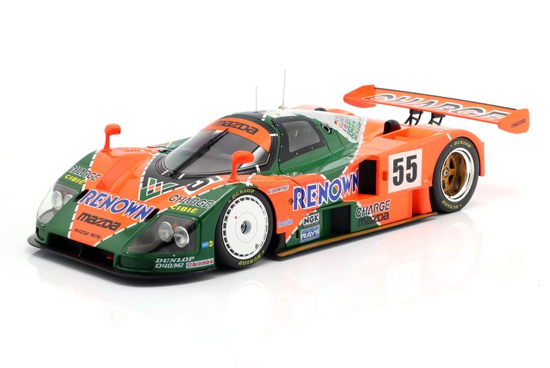 1:12 Werk83 - Mzda 787B 2.6L Team Mazdaspeed Co. LTD. #55 Winner 24h Le Mans 1991 B. Gachot - J. Herbert - V. Weidler 1:12 Werk83 - Mzda 787B 2.6L Team Mazdaspeed Co. LTD. #55 Winner 24h Le Mans 1991 B. Gachot - J. Herbert - V. Weidler