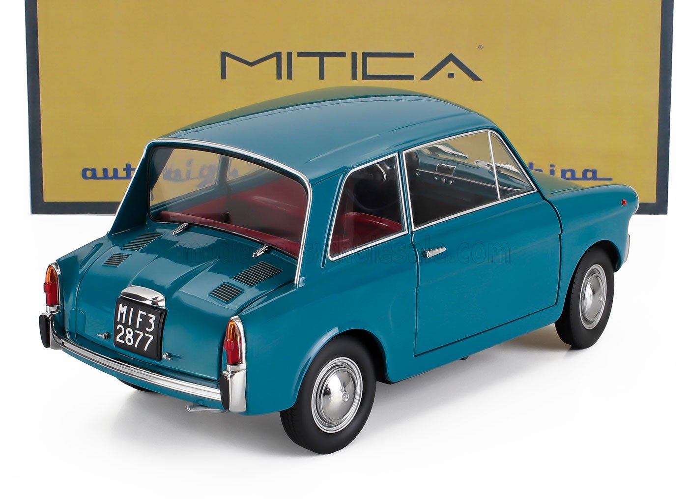 1:18 Mitica Diecast - 1962 Autobianchi Bianchina 4 Posti Berlina Blue